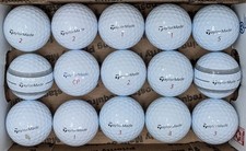 15 Taylormade TP5x White 5A/4A Near Mint Used Golf Balls