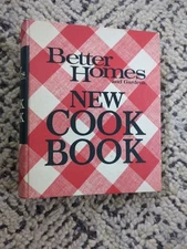 Vintage 1989 Better Homes and Gardens NEW COOK BOOK 5 Ring Binder