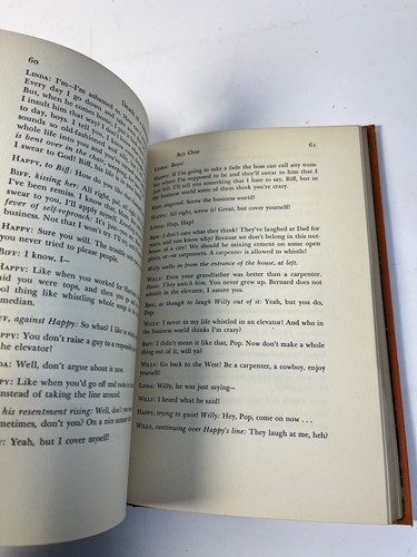 "Death of a Salesman" by Arthur Miller, 1st Ed. 1949-Broadway Play in Book Form - Foto 21 di 24