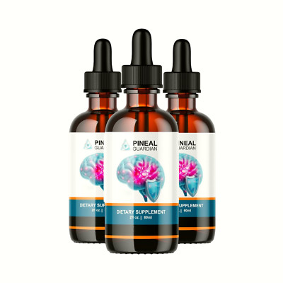 3-Pack Pineal Guardian Drops, Blood Formula Support Supplement