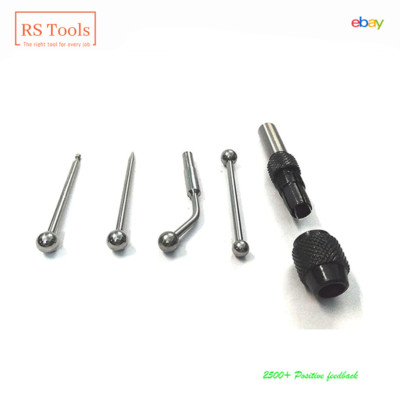 Wiggler & Center Finder 5 Pcs Set Work Edge Finding Run out concentrical Align