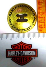 Harley concho vintage biker collectible old HD motorcycle accessory made USA