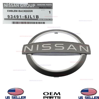 Genuine OEM REAR Liftgate Hatch Emblem 2021-2024 Nissan Armada 93491-6JL1B