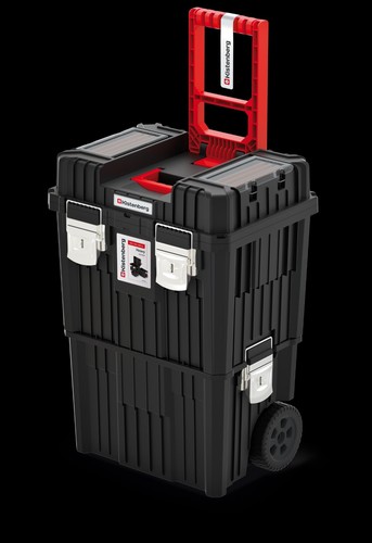 Modular rollend abschließbar Werkzeugkasten Räder versch. Polypropylen Kistenberg Pro - Bild 21 von 62