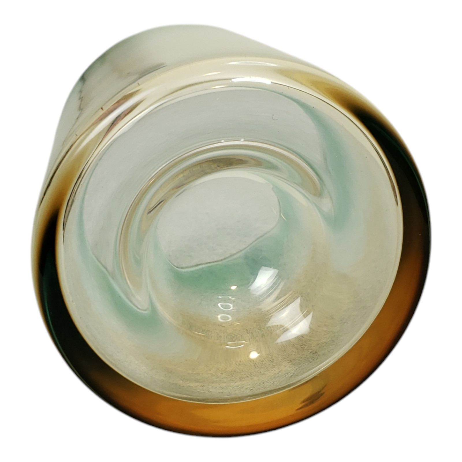 5pcs Glass Water Carafe w/ 4 Tea Cups Set Colorful Ombre Designer 