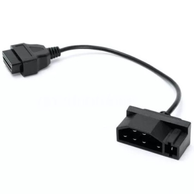 7 Pin Male OBD1 to OBD2 OBDII 16 Pin Diagnostic Adapter Cable for Ford EFI New