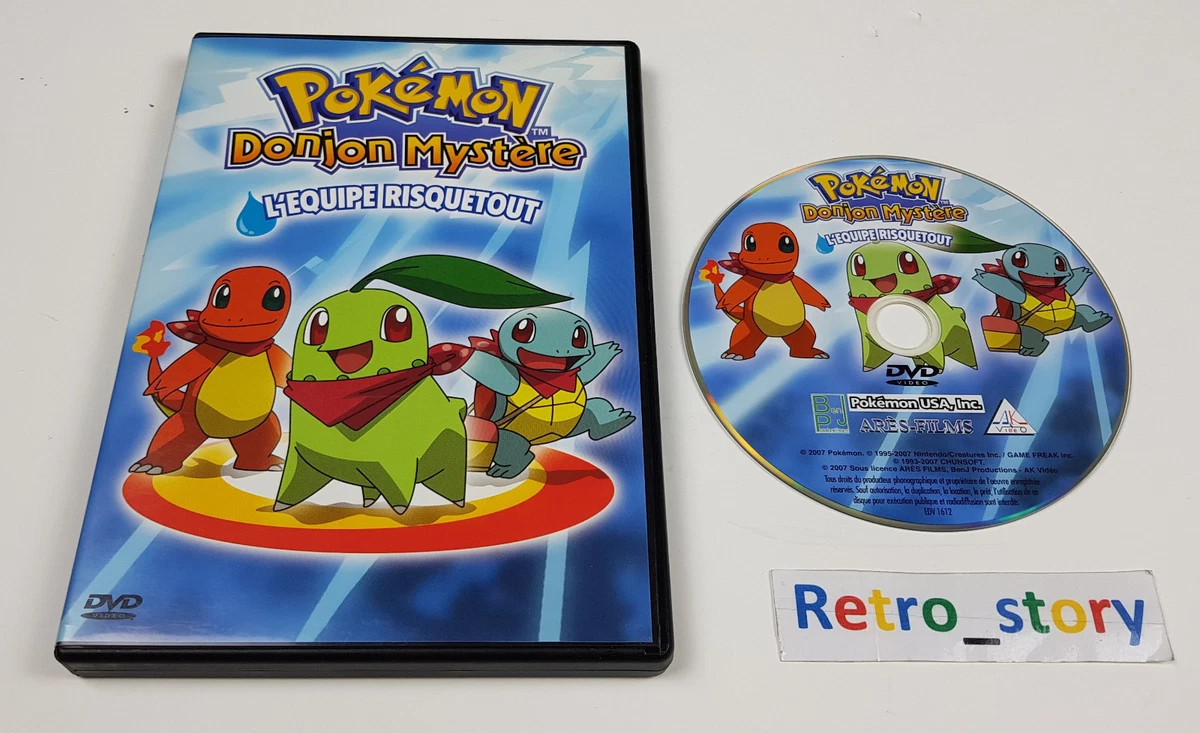 DVD Pokémon Donjon Mystère : L'Equipe Risquetout | eBay