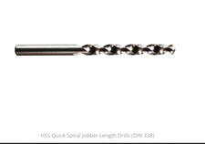 Image of 2mm JOBBER DRILL BIT QUICK SPIRAL HSS DIN338RW MADE BY DORMER A102 2.0 P222