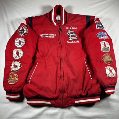 2006 St. Louis Cardinals 10X World Series Champions Jacket G-III