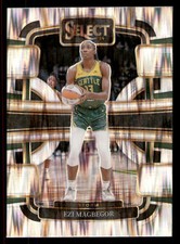 Ezi Magbegor 2024 Panini Select WNBA #42 Silver Flash Prizms Seattle Storm