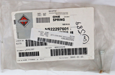 NS22297601 International Arm Rest Spring Clip Navistar Truck National Seats Cab