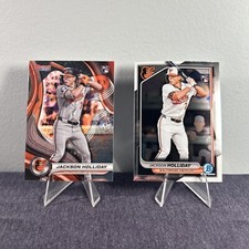 2024 Bowmans Best Jackson Holiday #13 RC Orioles Plus Bowman Chrome #26