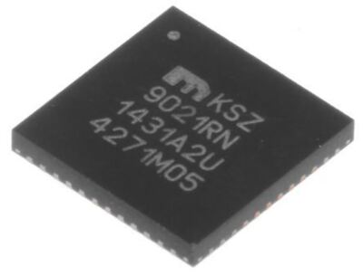 1 x Microchip Ethernet Transceiver 48-Pin QFN, KSZ9021RN