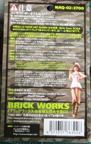 Brick Works Female Nurse 1/20 Scale SF3D Maschinen Krieger Ma.K SEALED - Picture 3 of 3