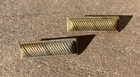 WW1 US Army Military 2nd Lt. Lieutenant Rank Bars False Embroidered Pin Set
