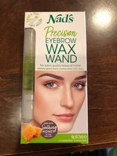 Nad's Precision Eyebrow WAX WAND Brows Lip & Chin Gel Honey Wax 6g
