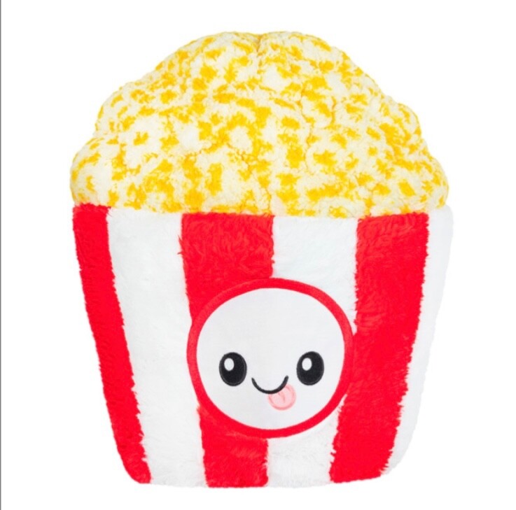15 ” Squishable Comfort Food Popcorn Bucket Smile Pop Plush Soft Stuffed Animal