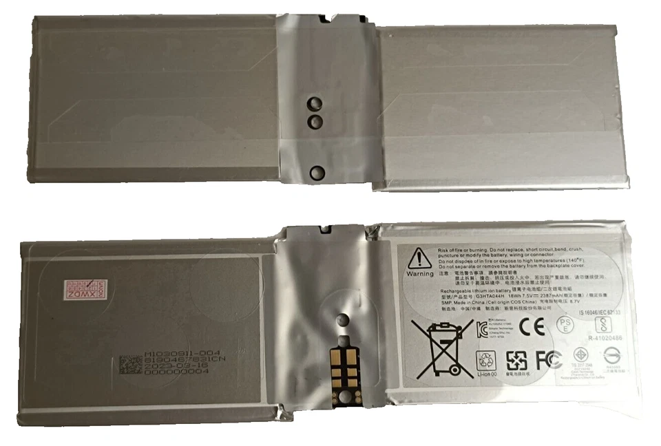 Original Microsoft Surface Book 3 13.5 "Akku Batterie G3HTA044H G3HTA020H