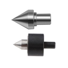2pcs Mitlaufende Körnerspitze Zentrierspitze Rollkörner Drehteller