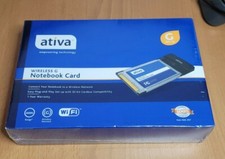 Ativa Wireless G Notebook Card 802.11g 32-bit cardbus compatibility Item 926-357