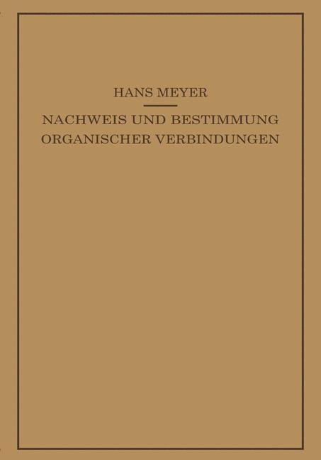 Thumbnail - Lehrbuch Der Organisch-chemischen Methodik | Buch | 9783662371411