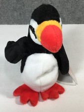 Ty Beanie Babies Puffer the Puffin, 1997 PVC Pellets, New with Tags