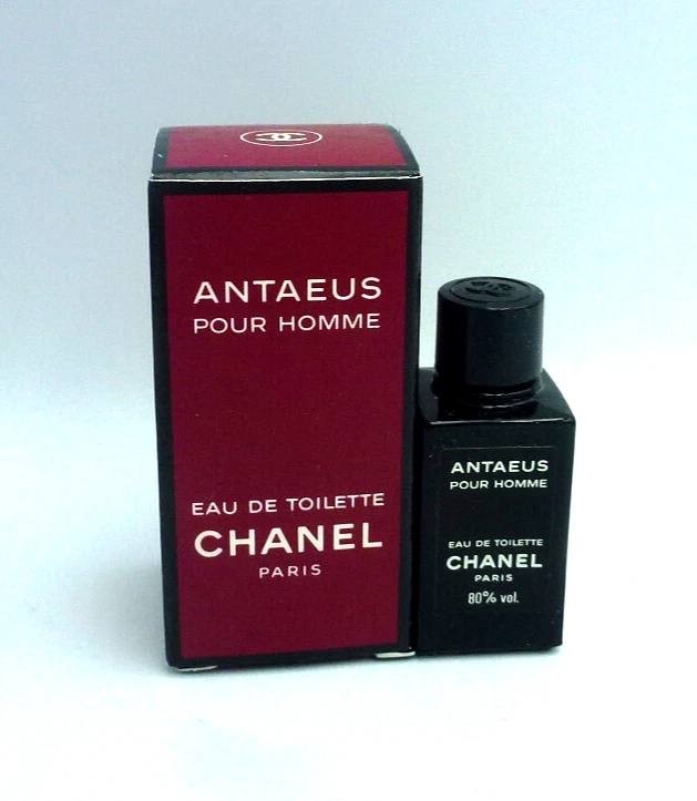 *** VINTAGE *** Miniatura CHANEL ANTAEUS pour Homme Eau de Toilette 4 ml