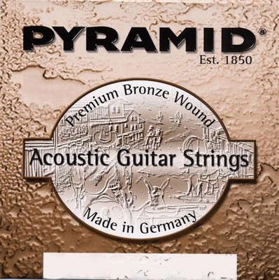 PYRAMID Akustik Gitarre Premium Bronze Saiten SATZ Acoustic Guitar Strings SET