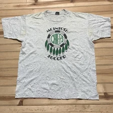 Vintage 80s 90s McIntosh Chiefs Soccer Dream Catcher Single Stitch Shirt Size XL