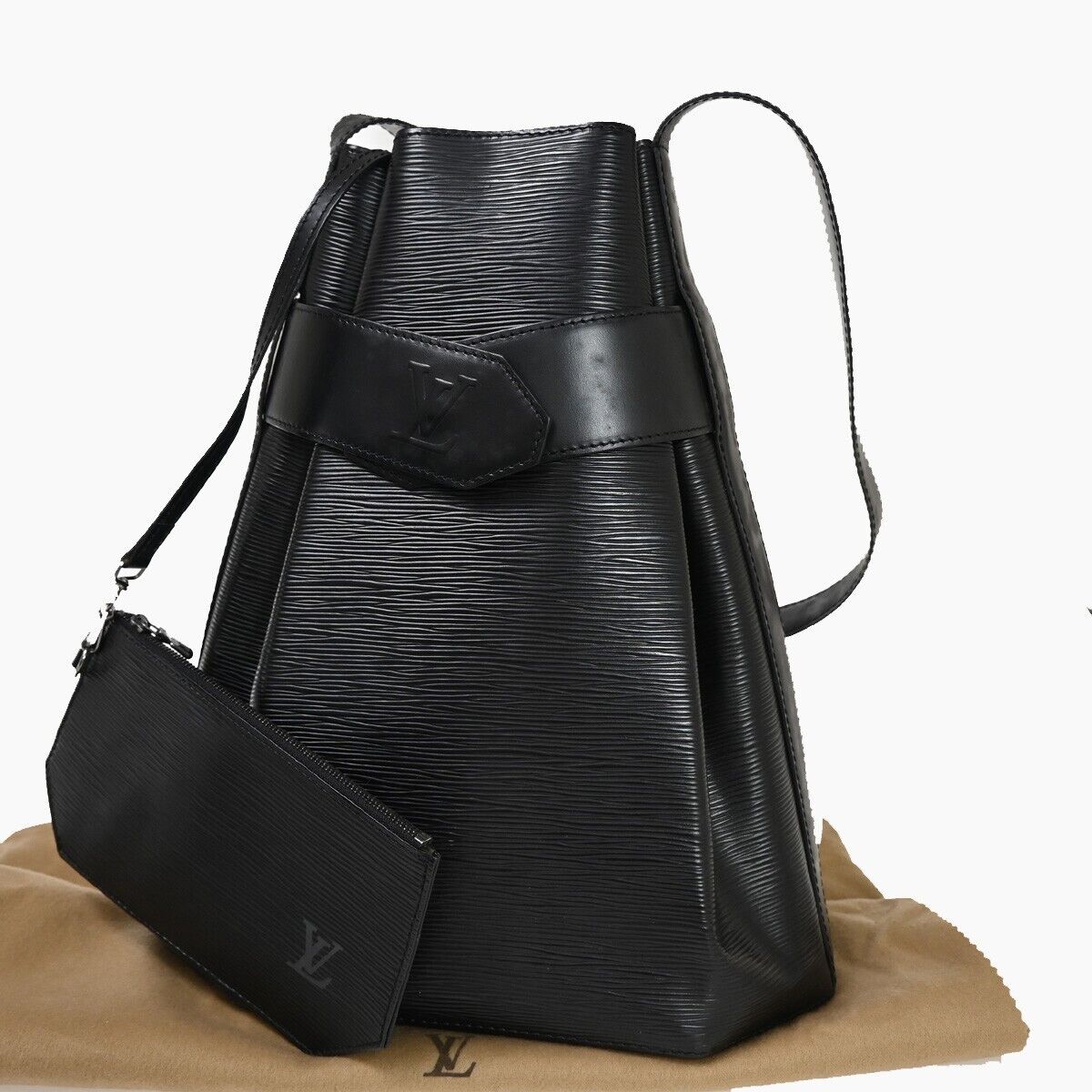 LOUIS VUITTON LV Sac De Paul GM Shoulder Bag Epi Leather LOUIS VUITTON LV Sac De Paul GM Shoulder Bag Epi Leather