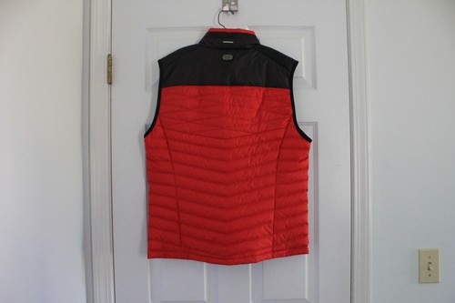 Boss Hugo Boss Red Puffer Gilet Vest Mens, Small - Picture 2 of 7