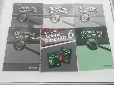 Observing Gods World A Beka Book Homeschool, Answer Keys, Worksheets, Tests,