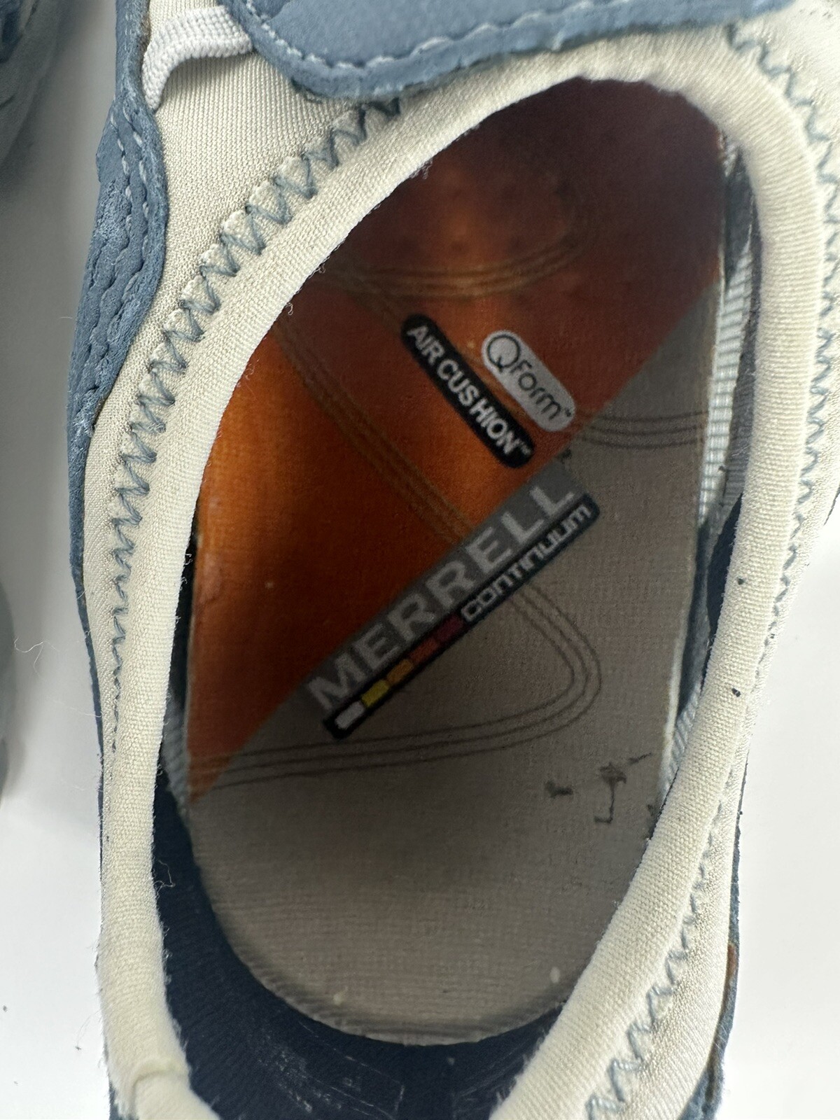 Mocassini slip on Merrell Continuum Vibram WaterPro donna taglia 7 blu