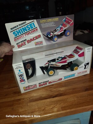SUPER RARE 1989 NIB 1:16 SHINSEI RAT RACER NIKKO RC ELECTRIC RTR Unused