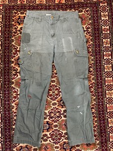 Pantalones Tipo Cargo De Trabajo De Colección Carhartt talla 34x32 Workwear  | eBay