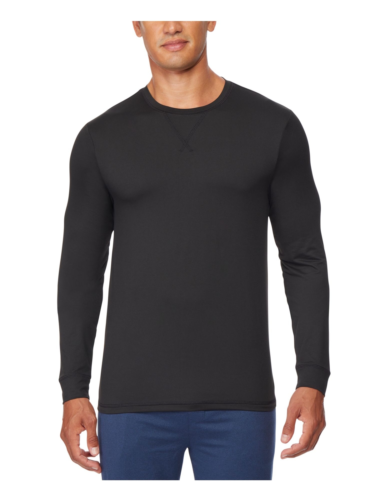 32-ГРАДУСНАЯ ЖАРА Подчеркивает Черную рубашку для сна, пижамный топ L