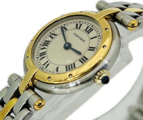 Reloj Cartier Panthere Vendome 6692 66920 84084241 SM K18 para mujer excelente A3364 - Imagen 4 de 12