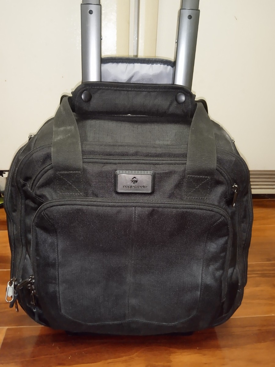 EAGLE CREEK EC Adventure Underseat Tote Carry On Rolling Briefcase Luggage  Bag