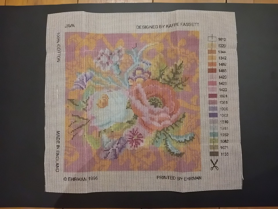 EHRMAN JAVA by KAFFE FASSETT tapestry needlepoint RARE VINTAGE KIT | eBay