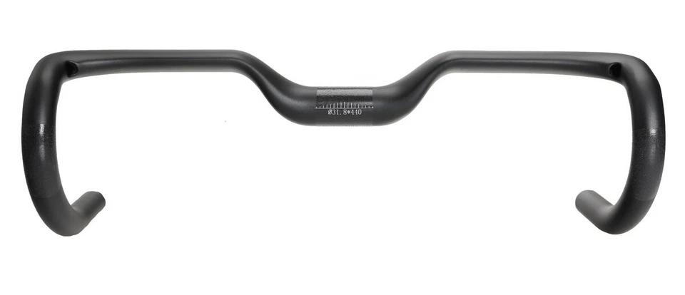 UD Full Carbon Fiber Road Bike Handlebar Drop Bar Bicycle Riser Handlebar 31.8mm - Image 2 of 4