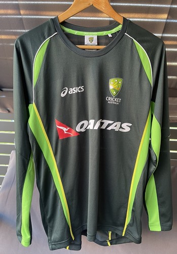 Official Cricket Australia Long Sleeve Shirt Mens Size Small - Picture 5 of 10