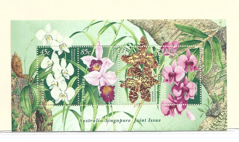 Australia Flores Hojita del año 1998 (FR-166) - Imagen 1 de 1