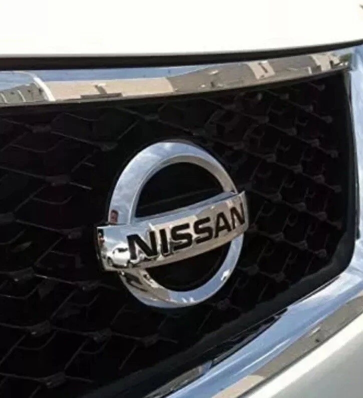 Emblemas de grade dianteira Pathfinder Frontier Xterra Nissan 2005-2016 fabricante de equipamento original novo - Imagem 3 de 4