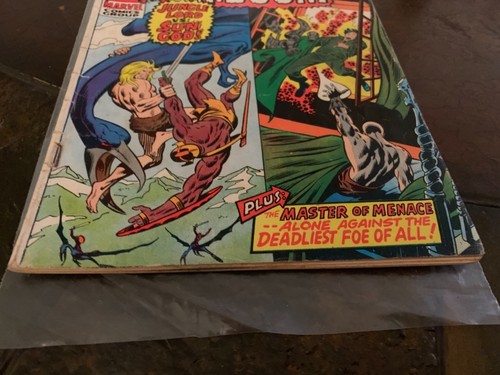 MARVEL COMICS ASTONISHING TALES # 4 KAZAR & DR DOOM 1970 BRONZE 15 CENTS - Picture 4 of 11
