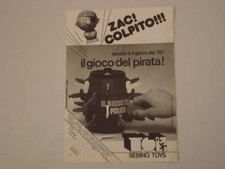 advertising Pubblicità 1976 SEBINO IL GIOCO DEL PIRATA