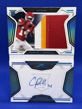 2021 Panini Playbook #239 Cornell Powell Platinum #/49