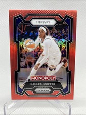 Kahleah Copper 2024 Panini Prizm WNBA Monopoly Red Prizm #89/99 Mercury #58