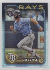 2024 Topps Chrome Prism Refractor Jonny Deluca #163 0o6v