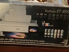 Epson EcoTank Photo ET-8500 Color Inkjet All-In-One Printer - White