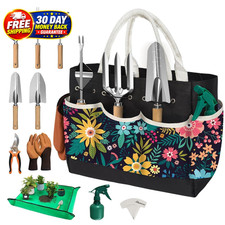 22Pcs Gardening Tools Set for Women Heavy Duty Garden Hand Tool Kit Garden Gifts